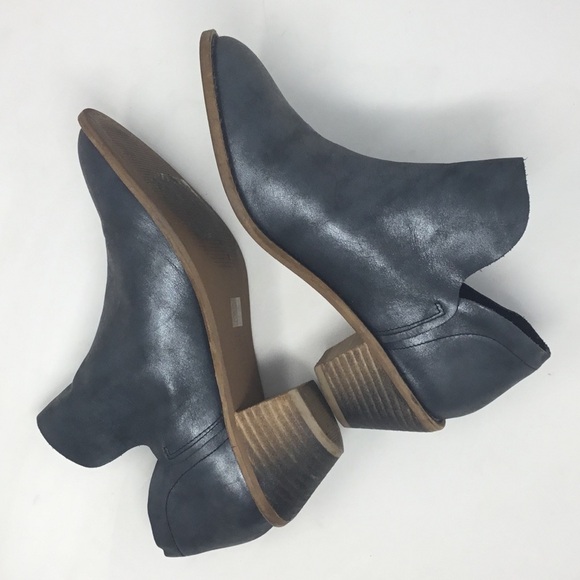 Kelsi Dagger Brooklyn Kenmare Ankle Boot Black Metallic - Picture 4 of 11